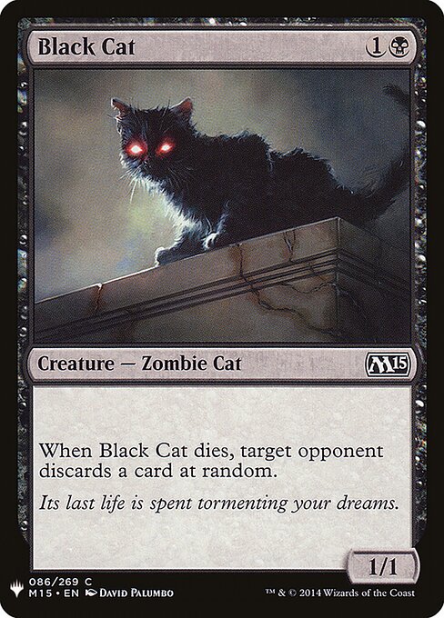 Gato Preto — The List M15-86