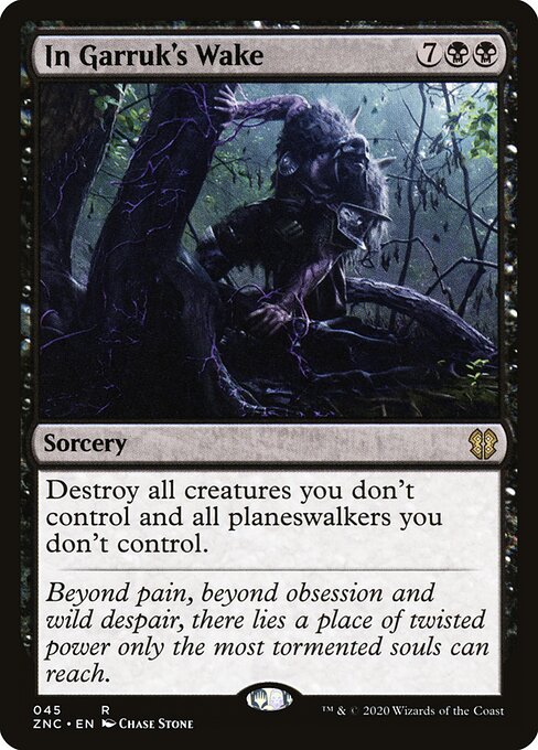 No Rastro de Garruk — Zendikar Rising Commander 45