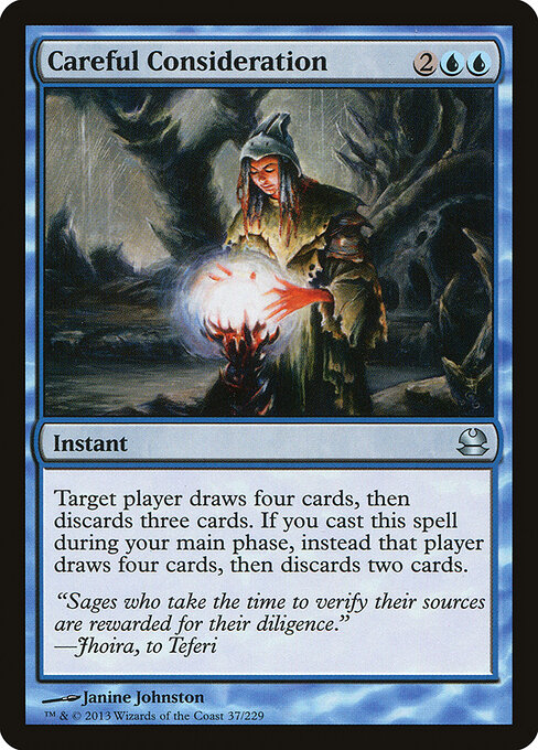 Consideração Cuidadosa — Modern Masters 37