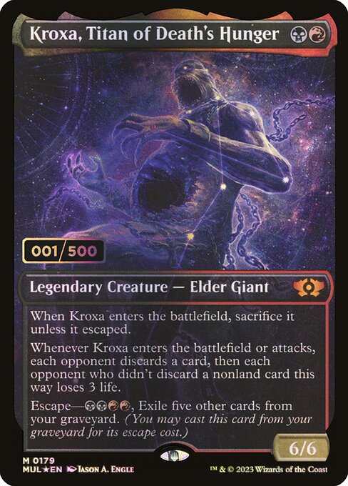 Croxa, Titã da Fome da Morte — Multiverse Legends 179z