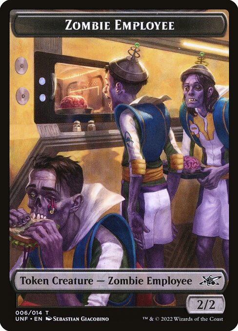 Zombie Employee — Unfinity Tokens 6