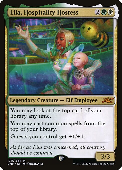 Lila, Hospitality Hostess — Unfinity 170