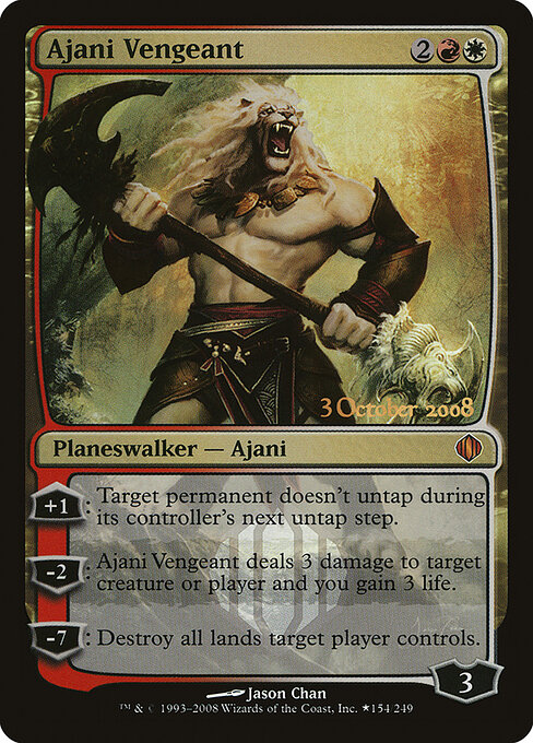 Vingador Ajani — Shards of Alara Promos 154★