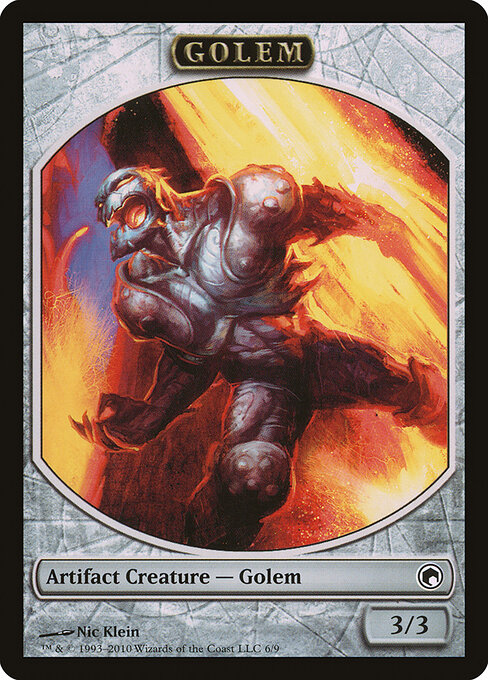 Golem — Scars of Mirrodin Tokens 6