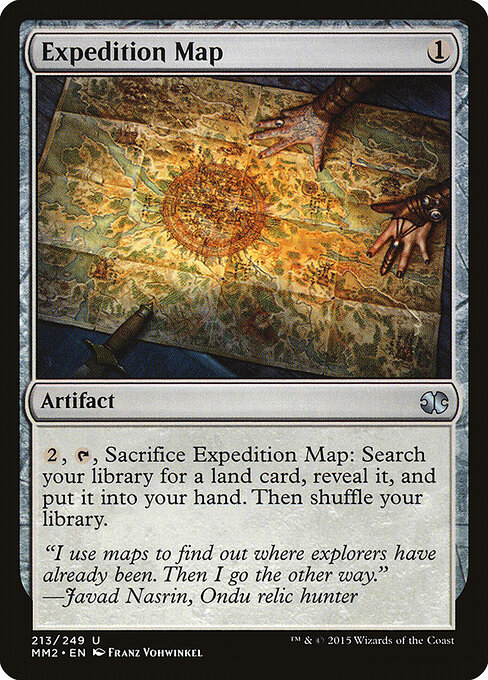 Mapa da Expedição — Modern Masters 2015 213