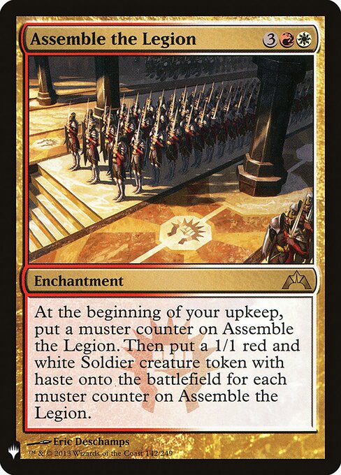 Reunir a Legião — The List GTC-142