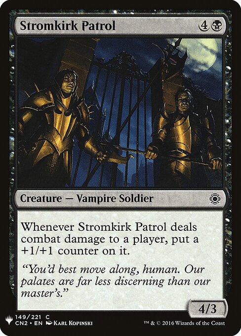 Patrulha Stromkirk — The List CN2-149