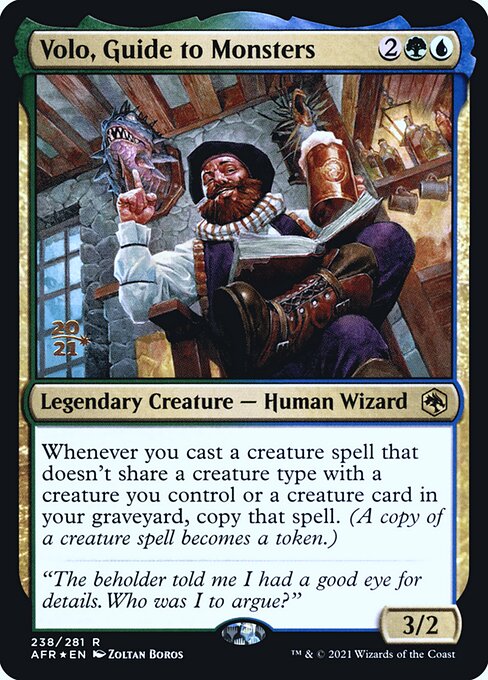 Volo, Guia dos Monstros — Adventures in the Forgotten Realms Promos 238s
