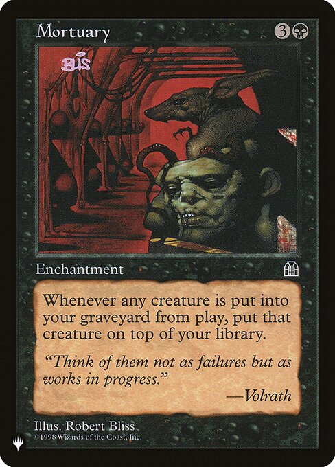 Mortuário — The List STH-66