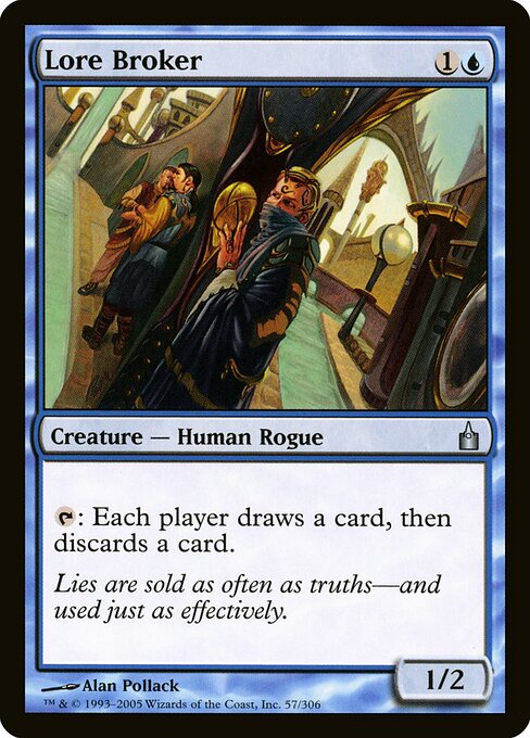 Negociante de Sabedoria — Ravnica: City of Guilds 57