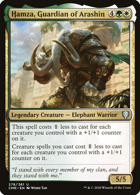Hamza, Guardião de Arashin — Commander Legends 278