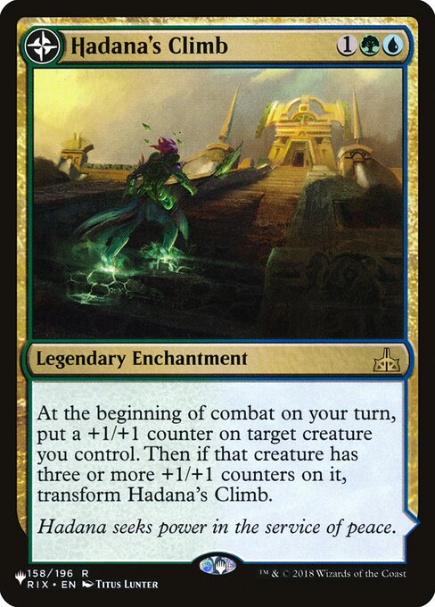 Hadana's Climb — The List RIX-158