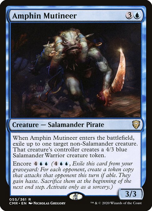 Amotinado Amphin — Commander Legends 55