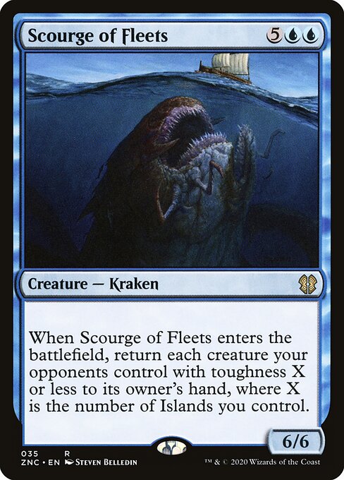 Flagelo das Frotas — Zendikar Rising Commander 35