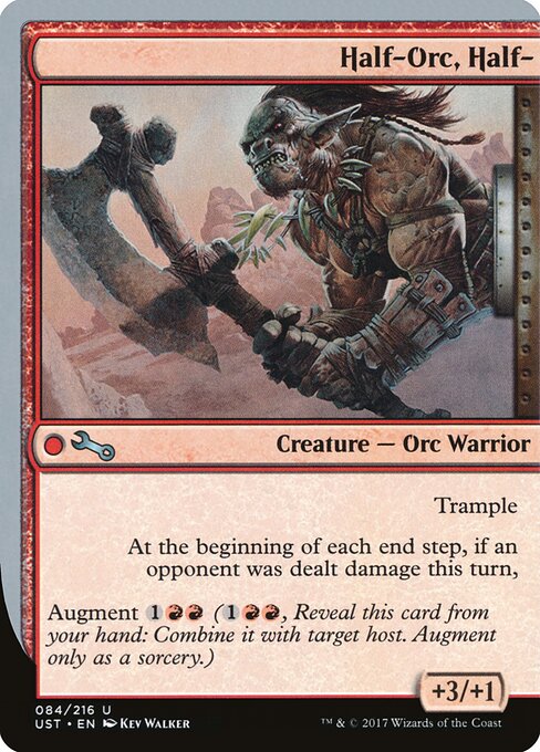 Half-Orc, Half- — Unstable 84