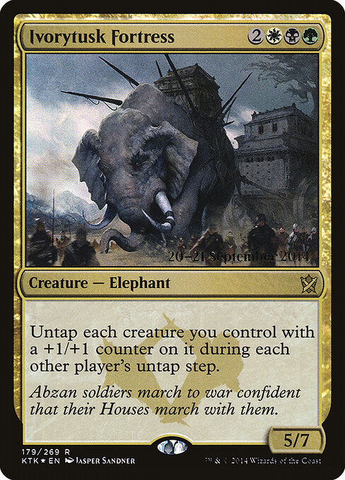 Fortaleza da Presa de Marfim — Khans of Tarkir Promos 179s
