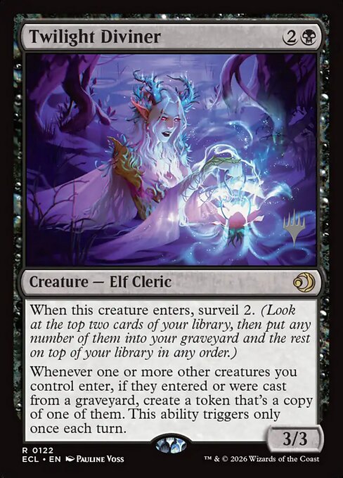 Twilight Diviner — Lorwyn Eclipsed Promos 122p