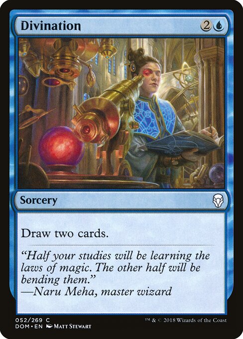 Divinação — Dominaria 52