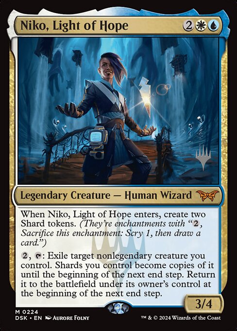 Niko, Light of Hope — Duskmourn: House of Horror Promos 224p