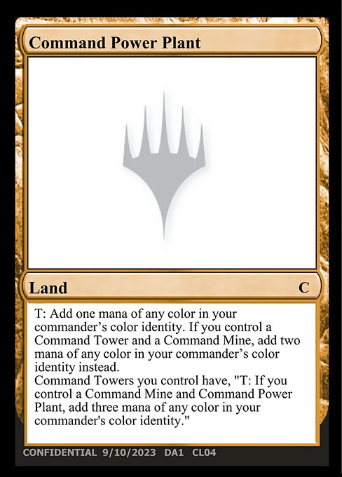 Command Power Plant — Unknown Event CL04
