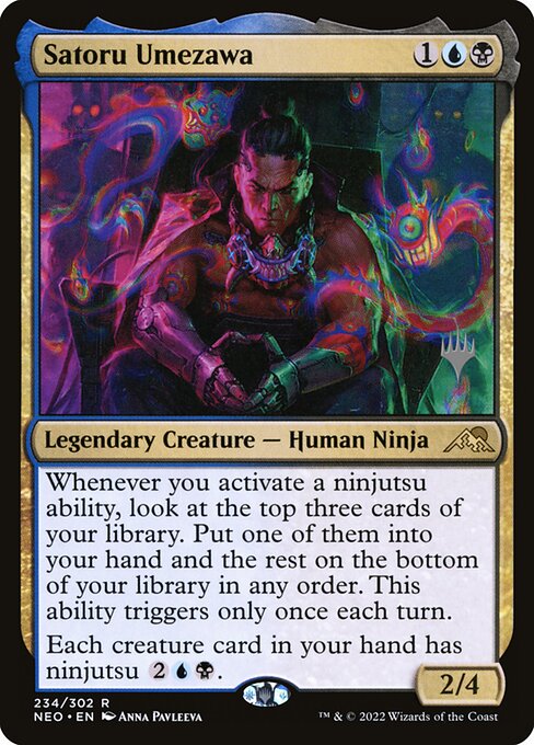 Satoru Umezawa — Kamigawa: Neon Dynasty Promos 234p