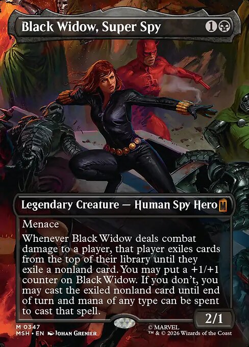 Black Widow, Super Spy — Marvel Super Heroes 347