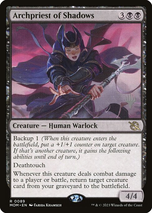 Arquissacerdotisa das Sombras — March of the Machine Promos 89p