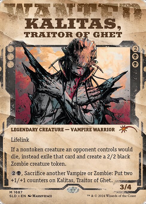 Kalitas, Traidor de Ghet — Secret Lair Drop 1687