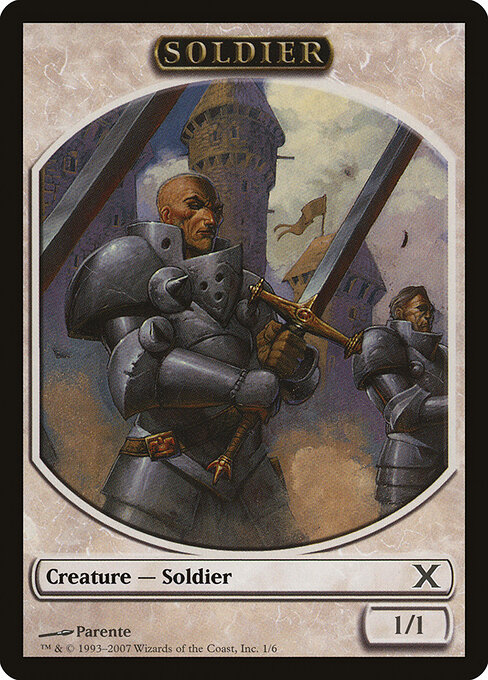 Soldier — Tenth Edition Tokens 1
