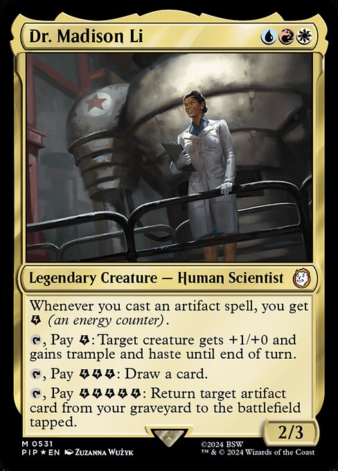 Dr. Madison Li — Fallout 531