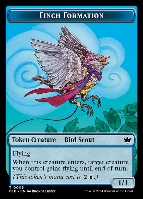 Finch Formation — Bloomburrow Tokens 6