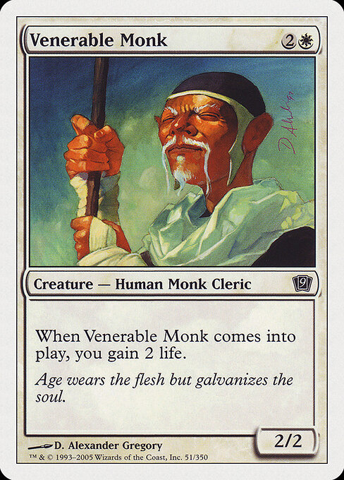 Monge Venerável — Ninth Edition 51