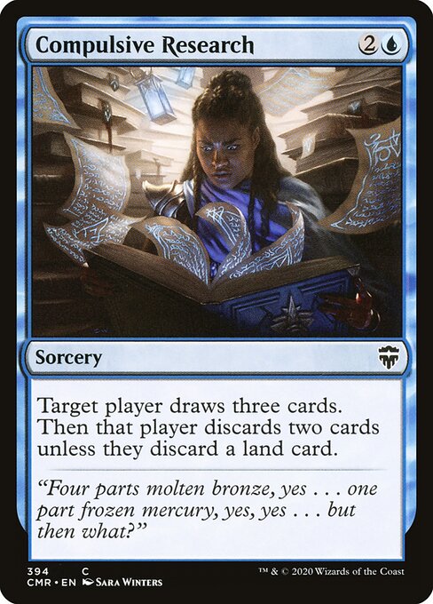 Pesquisa Compulsiva — Commander Legends 394