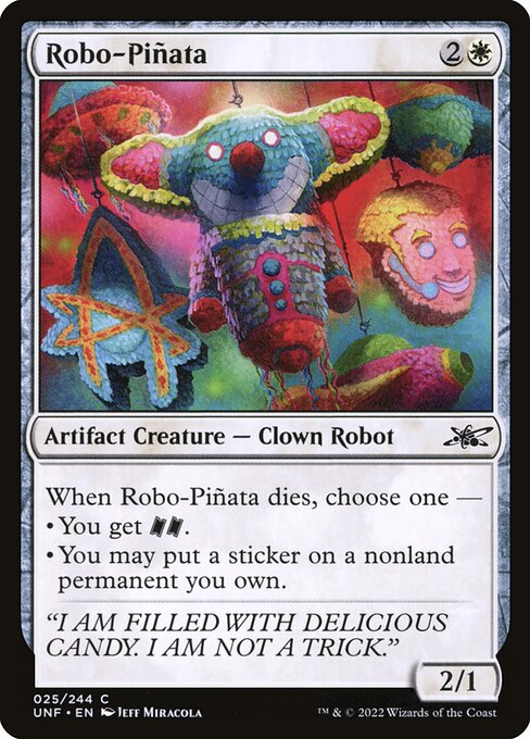 Robo-Piñata — Unfinity 25