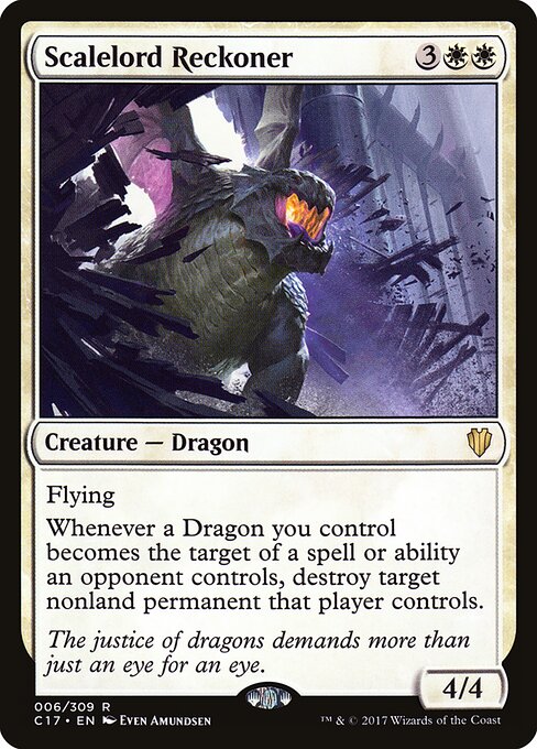 Senhor Escamado Vingador — Commander 2017 6