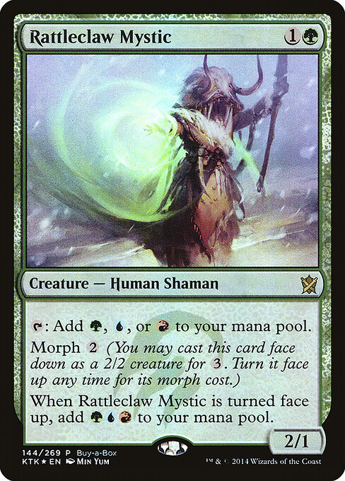Mística dos Chocalhos de Garra — Khans of Tarkir Promos 144