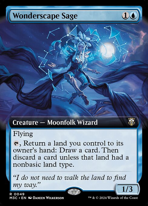 Wonderscape Sage — Modern Horizons 3 Commander 49