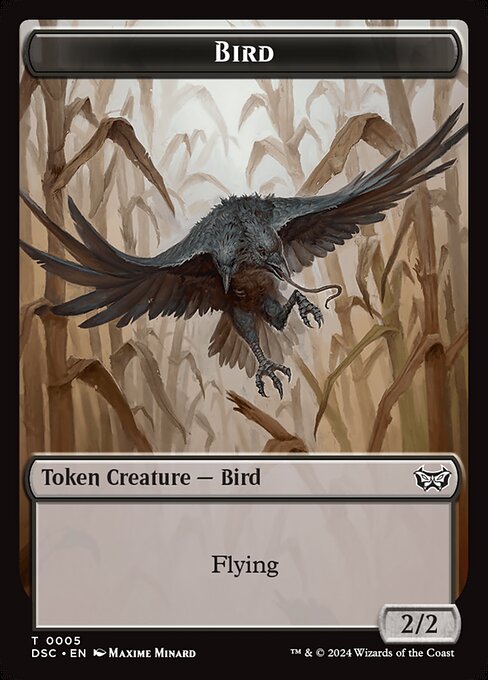 Bird — Duskmourn Commander Tokens 5