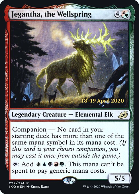 Jegantha, a Fonte — Ikoria: Lair of Behemoths Promos 222s