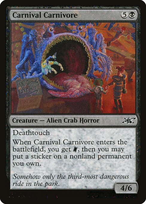 Carnival Carnivore — Unfinity 354