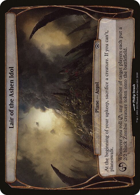 Lair of the Ashen Idol — Planechase 2012 Planes 24