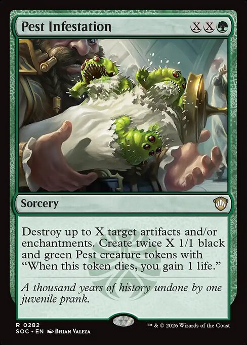 Infestação de Praga — Secrets of Strixhaven Commander 282