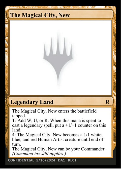 The Magical City, New — Unknown Event RL01b