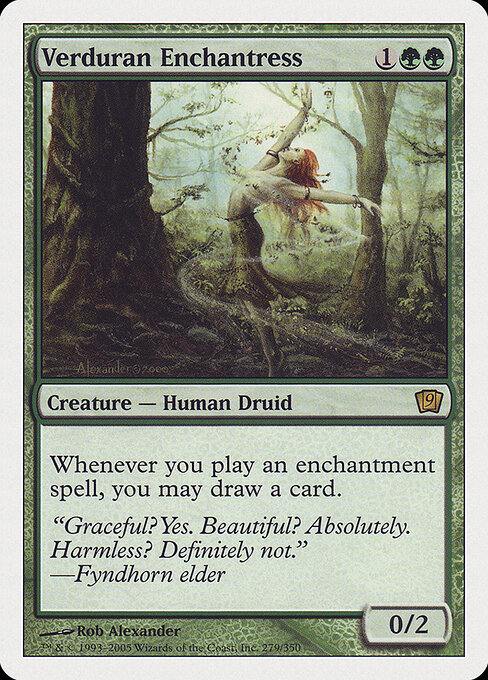 Bruxa de Verduran — Ninth Edition 279