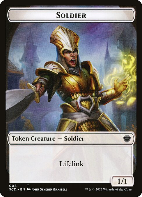 Soldier — Starter Commander Deck Tokens 8