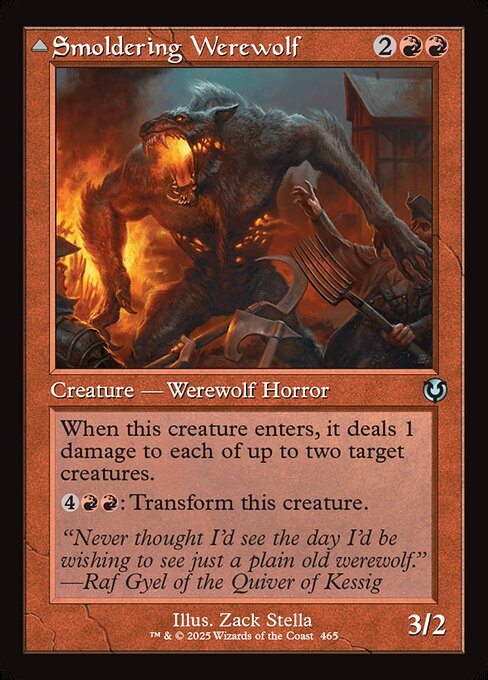 Smoldering Werewolf — Innistrad Remastered 465