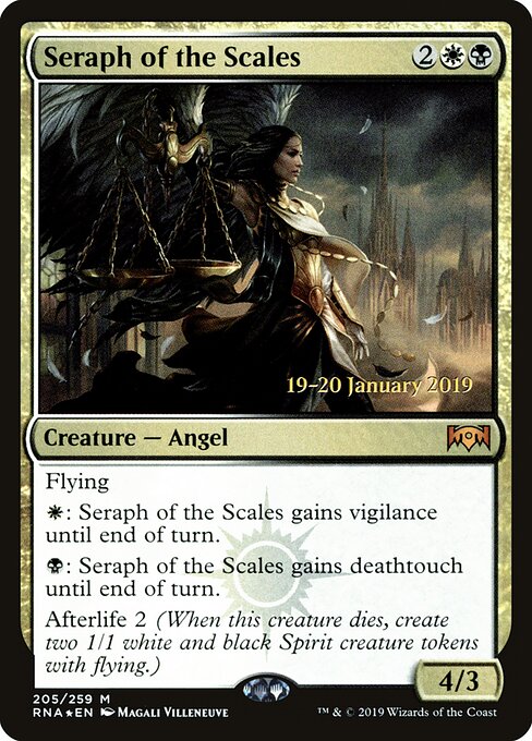 Serafim das Balanças — Ravnica Allegiance Promos 205s