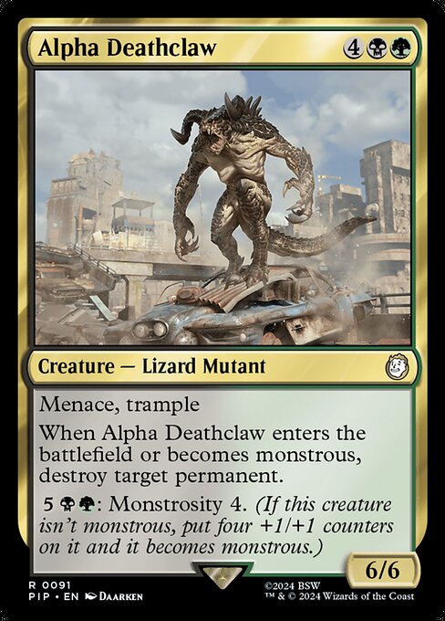 Alpha Deathclaw — Fallout 91