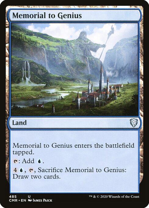 Memorial à Genialidade — Commander Legends 485