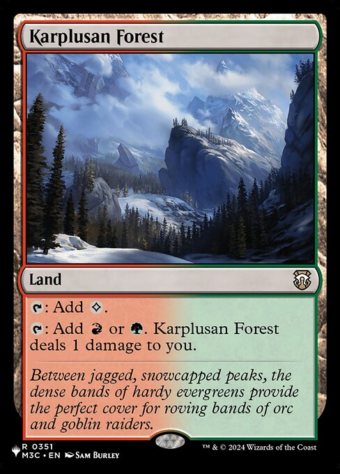 Floresta Karplusana — The List M3C-351